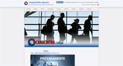 Desktop Screenshot of canacintracelaya.org.mx